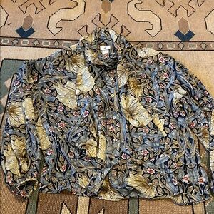 H&M Morris & Co Tie Neck top